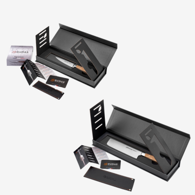 Coffret SIGNATURE Chêne Vert - Nakiri 16 cm et Office 10 cm