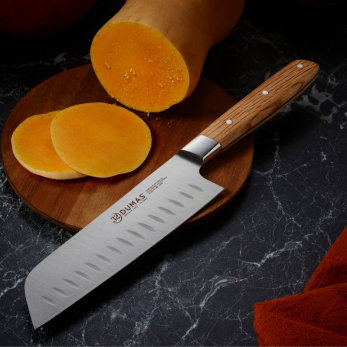 Coffret SIGNATURE Chêne Vert - Santoku 18 cm et Office 10 cm
