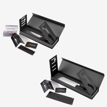 Coffret SIGNATURE Micarta - Santoku 18 cm et Office 10 cm