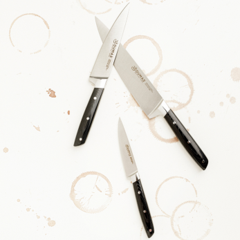 Couteau d'office 10 cm Micarta - 100% forgé - SIGNATURE
